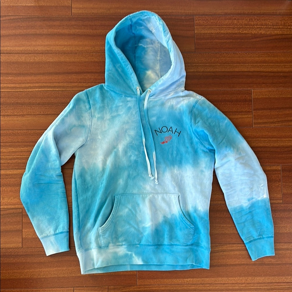 Noah Blue Tie-Dye Hoodie